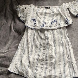 Off the shoulder dress